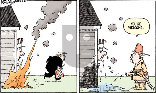Robert Ariail - Wednesday May 21, 2025 Comic Strip