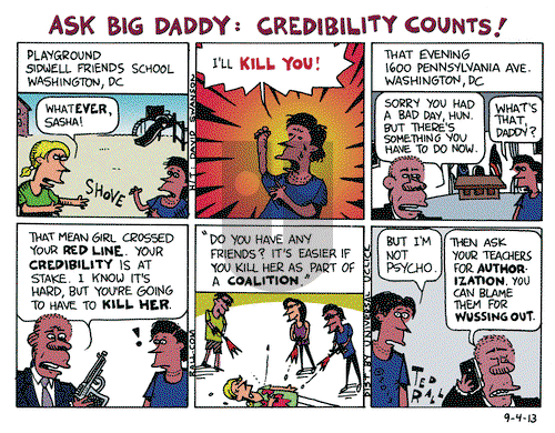 Ted Rall on Wednesday September 4, 2013 Comic Strip