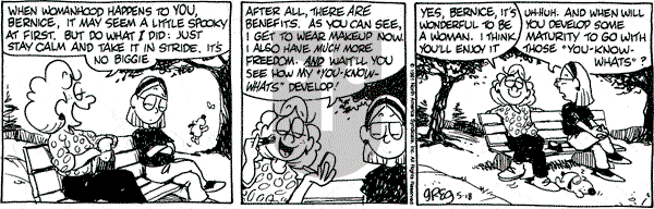 Luann on Saturday May 18, 1991 Comic Strip