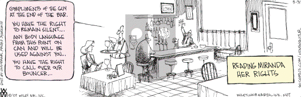 Non Sequitur - Saturday March 31, 2007 Comic Strip