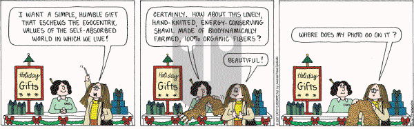 Cathy Classics - Thursday December 6, 2007 Comic Strip