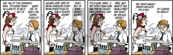 Doonesbury on Monday November 9, 2015 Comic Strip