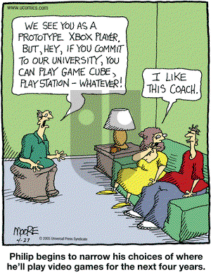 In the Bleachers on Monday September 5, 2005 Comic Strip