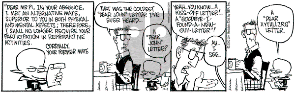 Monty on Tuesday October 1, 2002 Comic Strip