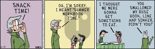 Grand Avenue on Wednesday June 12, 2019 Comic Strip