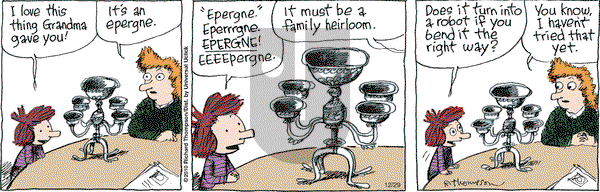 Cul de Sac on Tuesday December 29, 2015 Comic Strip