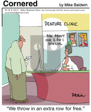 Cornered on Friday October 16, 2015 Comic Strip