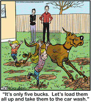 Marmaduke on Saturday March 27, 2021 Comic Strip