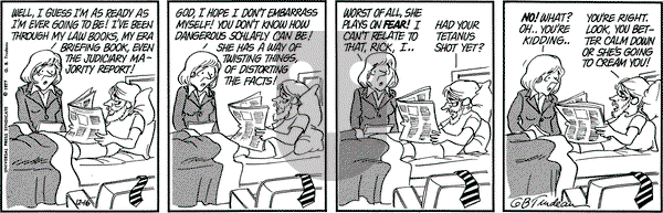 Doonesbury on Friday December 16, 1977 Comic Strip