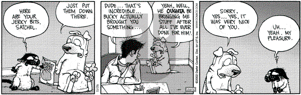 Get Fuzzy on Tuesday November 26, 2002 Comic Strip