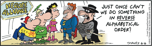 Frank and Ernest on Wednesday June 6, 2012 Comic Strip