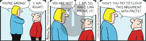 The Born Loser on Friday February 26, 2016 Comic Strip