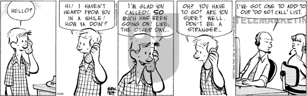 Lucky Cow on Friday October 26, 2007 Comic Strip