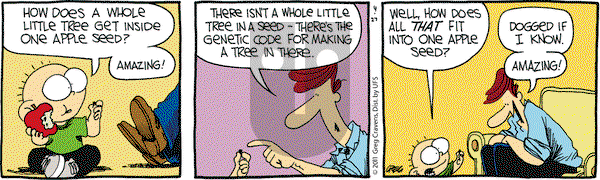 The Buckets on Wednesday April 27, 2011 Comic Strip