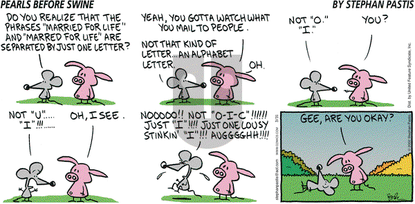 Pearls Before Swine on Sunday March 31, 2002 Comic Strip