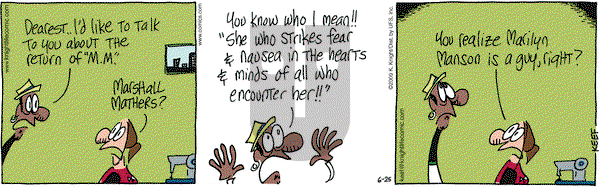 The Knight Life on Thursday June 25, 2009 Comic Strip