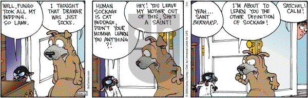 Get Fuzzy on Monday July 11, 2011 Comic Strip