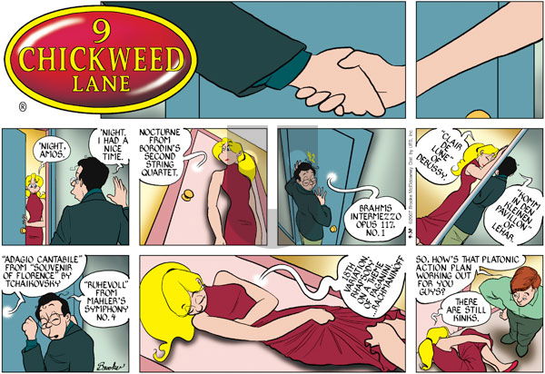 9 Chickweed Lane on Sunday September 30, 2007 Comic Strip