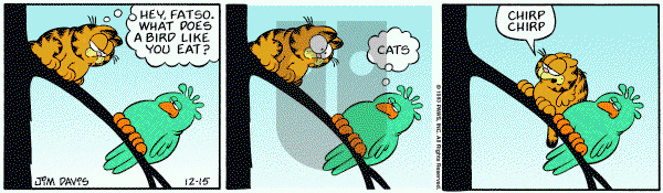 Garfield on Thursday December 15, 1983 Comic Strip