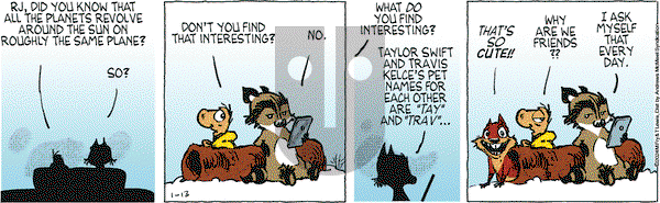 Over the Hedge - Saturday January 13, 2024 Comic Strip