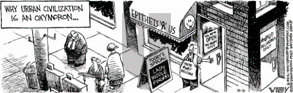 Non Sequitur on Wednesday October 11, 1995 Comic Strip
