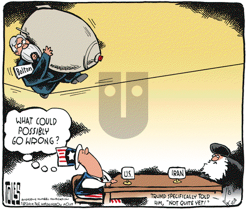 Tom Toles on Monday May 20, 2019 Comic Strip