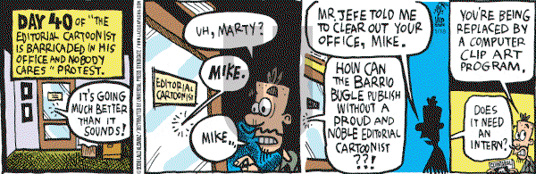 La Cucaracha on Wednesday January 18, 2006 Comic Strip