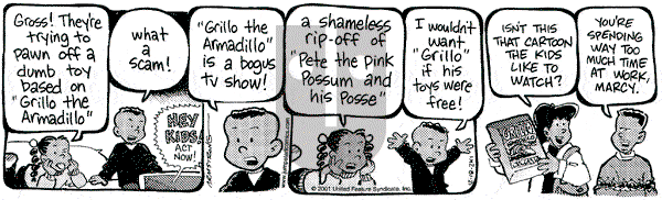 JumpStart on Tuesday December 18, 2001 Comic Strip
