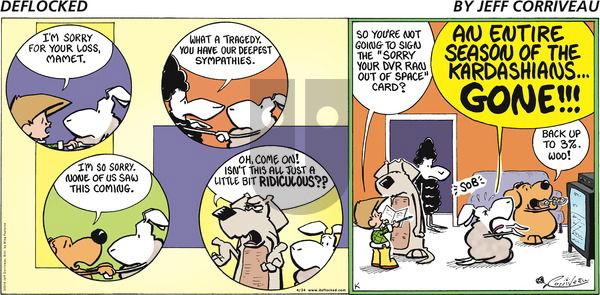 DeFlocked on Sunday April 24, 2016 Comic Strip