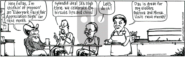 The Elderberries on Monday May 7, 2007 Comic Strip