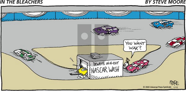 In the Bleachers on Sunday January 15, 2012 Comic Strip