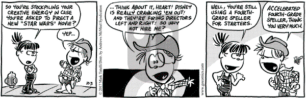 Heart of the City on Tuesday October 3, 2017 Comic Strip