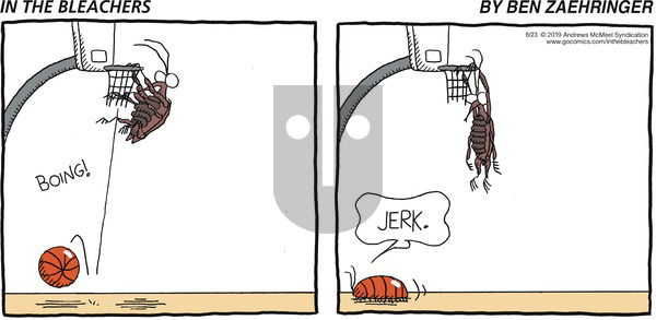 In the Bleachers on Sunday June 23, 2019 Comic Strip
