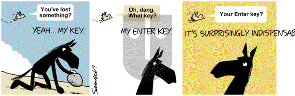 Dark Side of the Horse on Wednesday May 29, 2019 Comic Strip