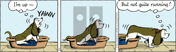 Fred Basset on Friday December 9, 2016 Comic Strip