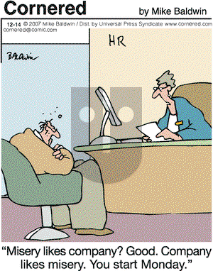 Cornered on Thursday April 17, 2008 Comic Strip