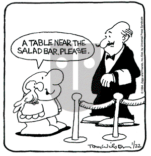 Ziggy on Saturday January 22, 1994 Comic Strip