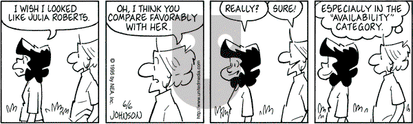 Arlo and Janis on Tuesday June 6, 1995 Comic Strip