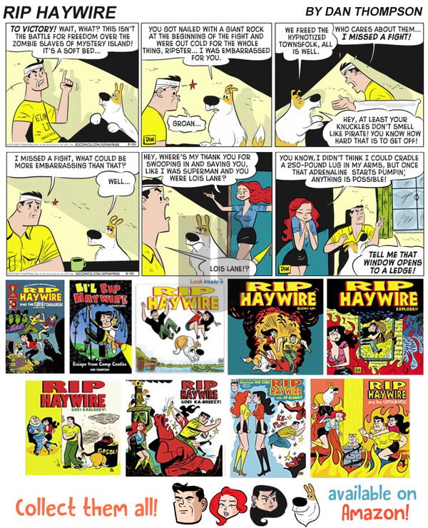 Rip Haywire on Sunday March 11, 2018 Comic Strip