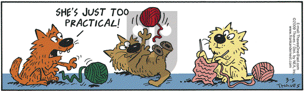 Frank and Ernest on Thursday March 5, 2009 Comic Strip