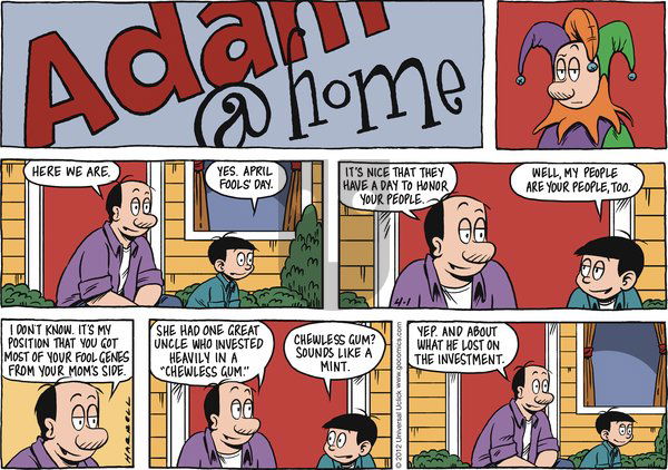 Adam@Home on Sunday April 1, 2012 Comic Strip