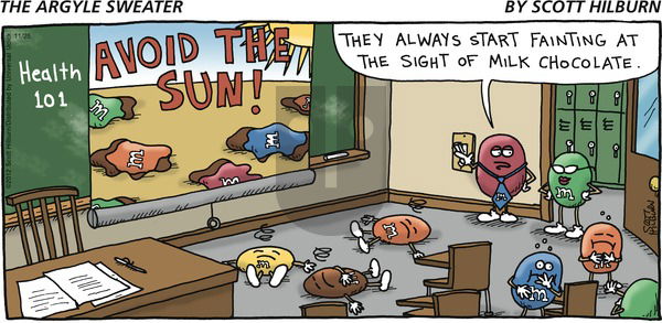 The Argyle Sweater on Sunday November 25, 2012 Comic Strip