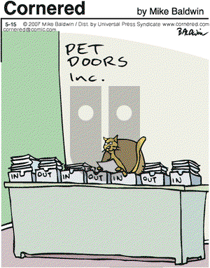 Cornered on Tuesday May 15, 2007 Comic Strip