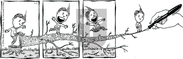 Lio on Thursday April 14, 2016 Comic Strip