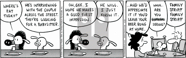Pearls Before Swine on Monday March 20, 2006 Comic Strip
