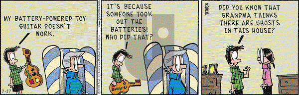 Grand Avenue on Saturday July 27, 2019 Comic Strip