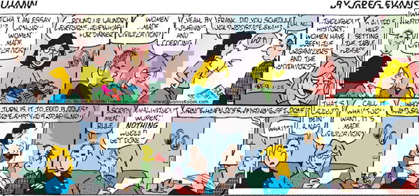 Luann on Sunday January 25, 2004 Comic Strip