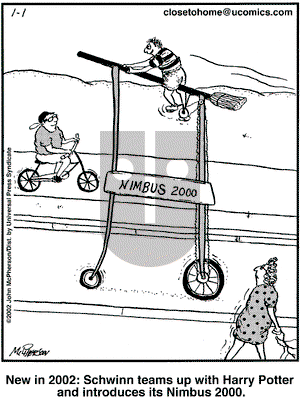 Close to Home on Tuesday January 1, 2002 Comic Strip