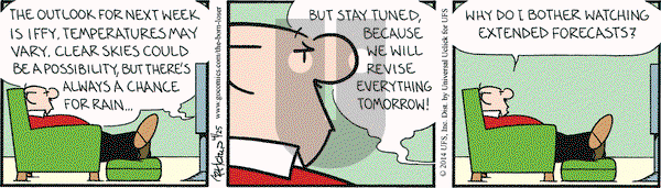 The Born Loser on Friday April 25, 2014 Comic Strip
