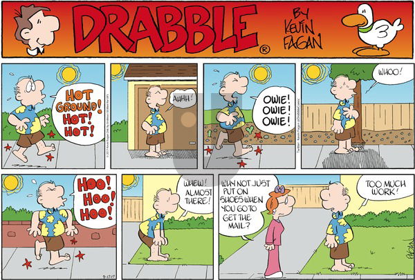 Drabble on Sunday September 17, 2017 Comic Strip